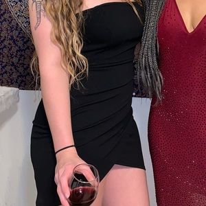 Strapless Little black dress